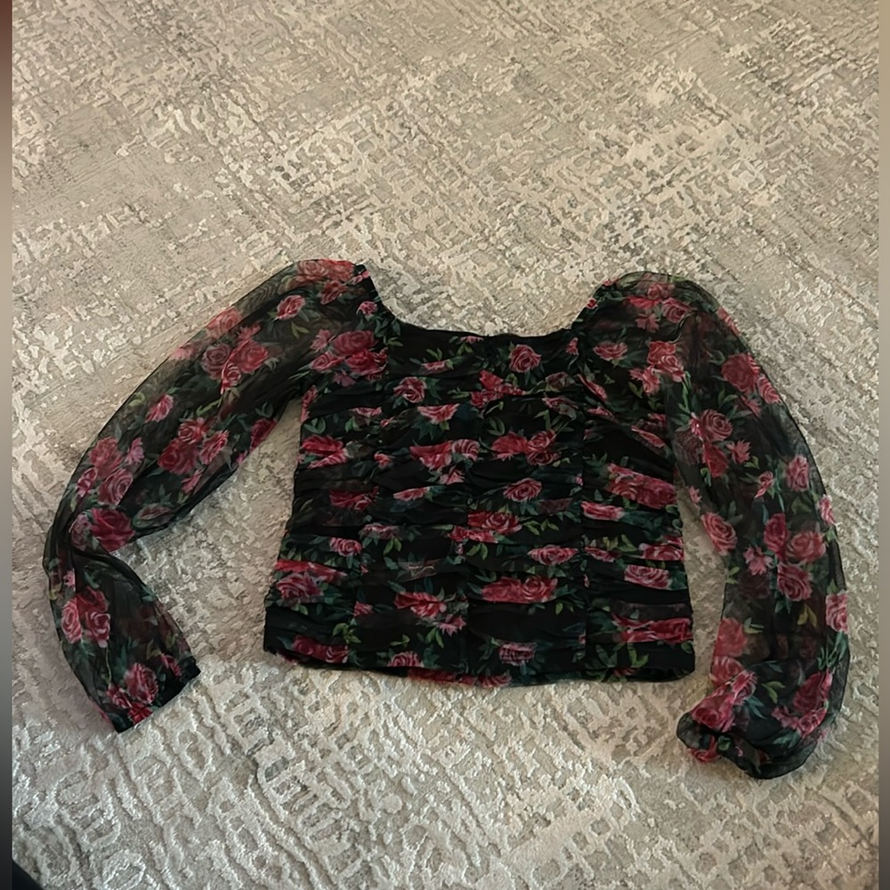 Target ruched blouse